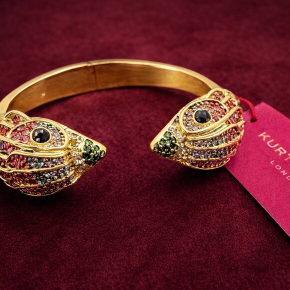 Kurt Geiger London Eagle Bangle Bracelet – Crystal Statement Bracelet - Picture 10 of 12